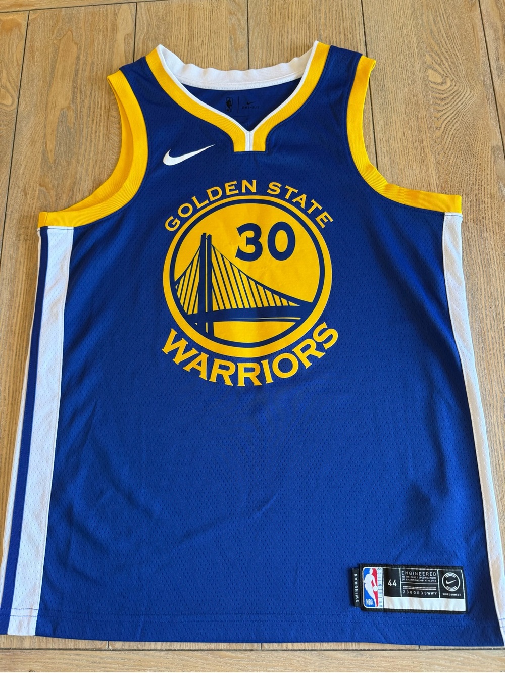 Nike Steph Curry Golden State Warriors Swingman Jersey